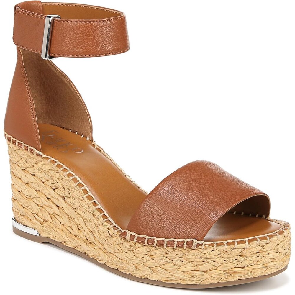 Franco Sarto - Clemens Cognac Espadrille Wedge - 10M - NWT